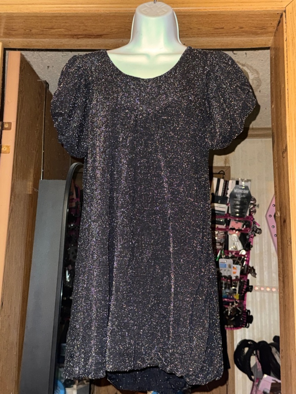 Ultra Pink Brand Shimmery Top!!
